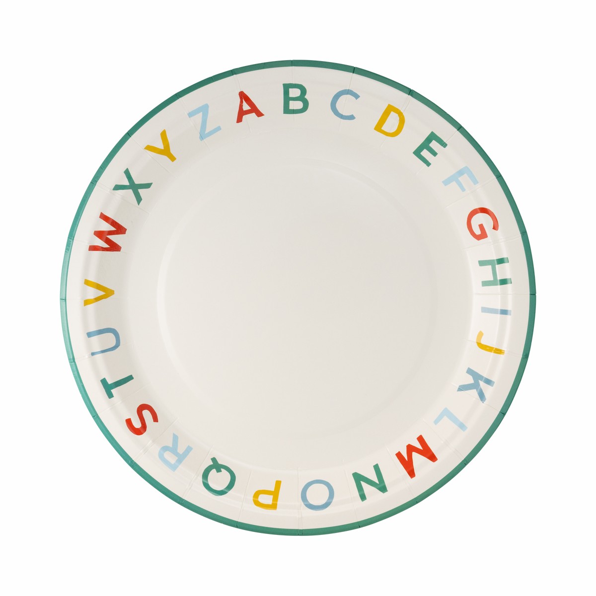 Alphabet Plate