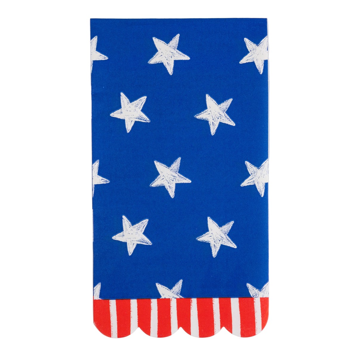 Blue Stars Paper Dinner Napkin