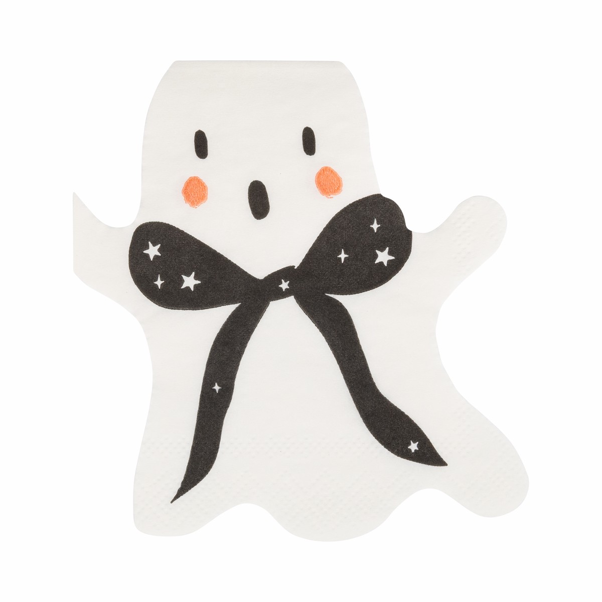 Booquette Ghost Shaped Cocktail Napkin