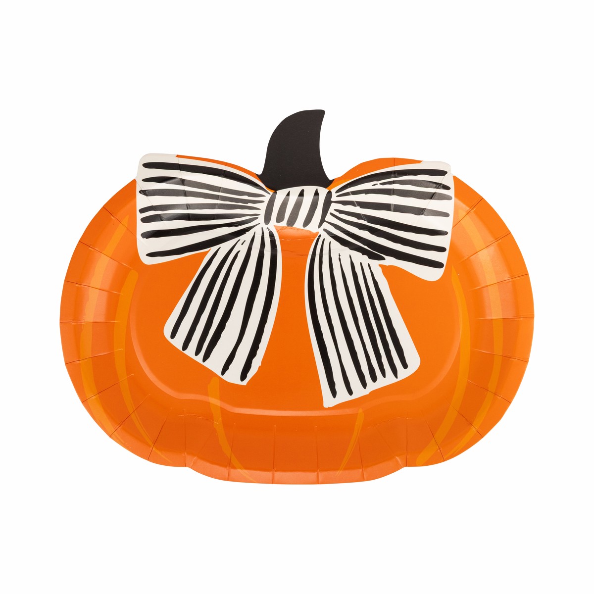 Bow Pumpkin Plate