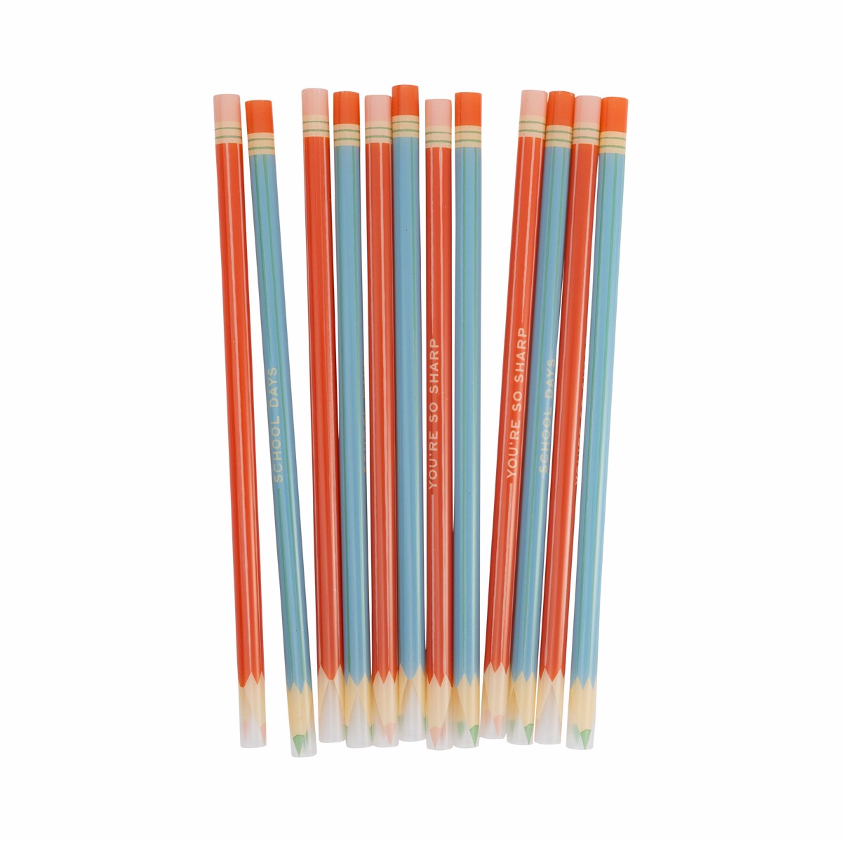 Colored Pencil Reusable Straws