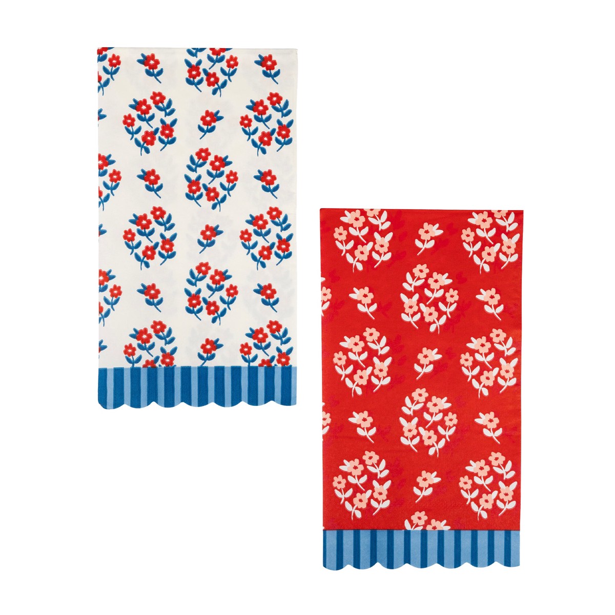 Floral Paper Napkin Set