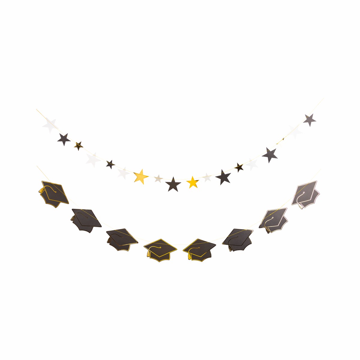 Multi Star Grad Hat Banner Set