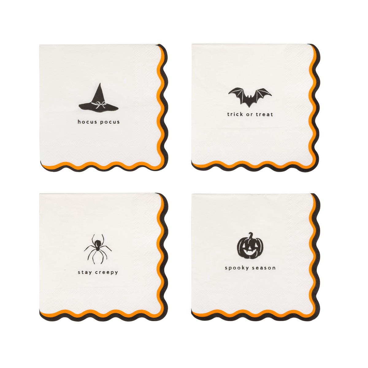 Spooky Icons Napkin Set