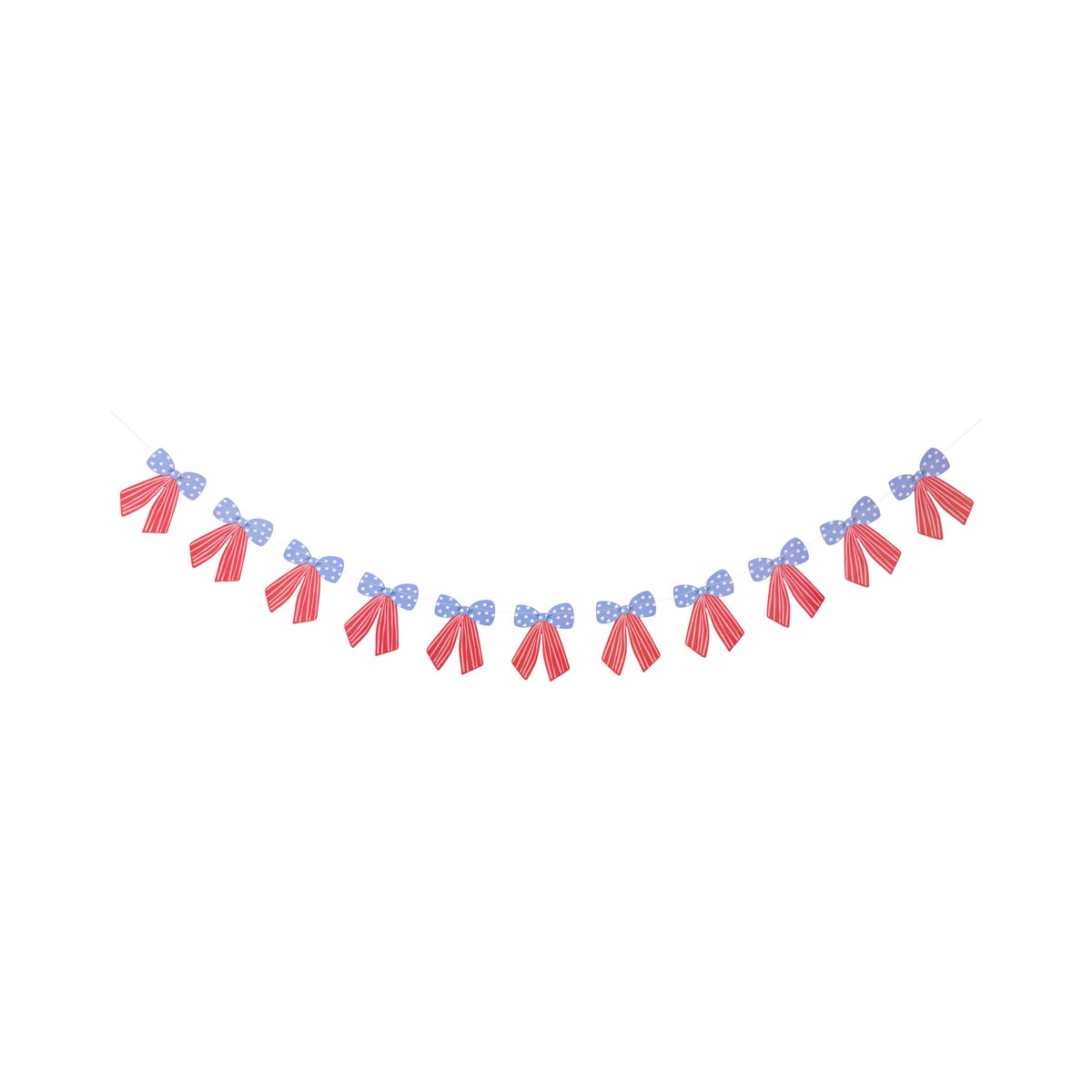 Stars and Stripes Bow Banner
