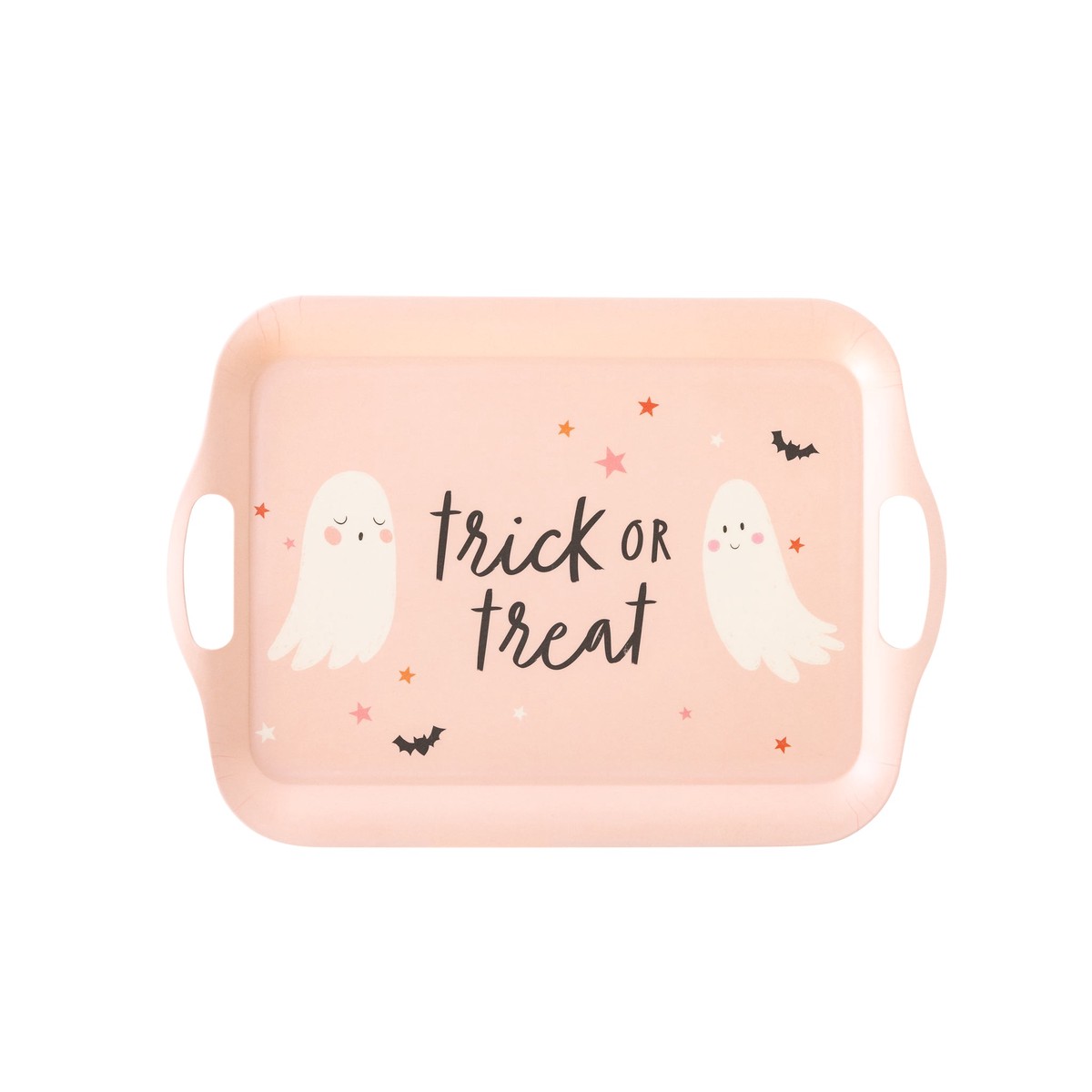 Trick or Treat Bamboo Reusable Tray