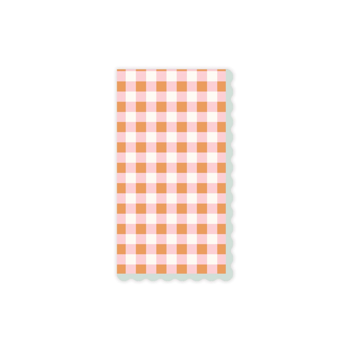 Carrot Patch Gingham Dinner Napkin