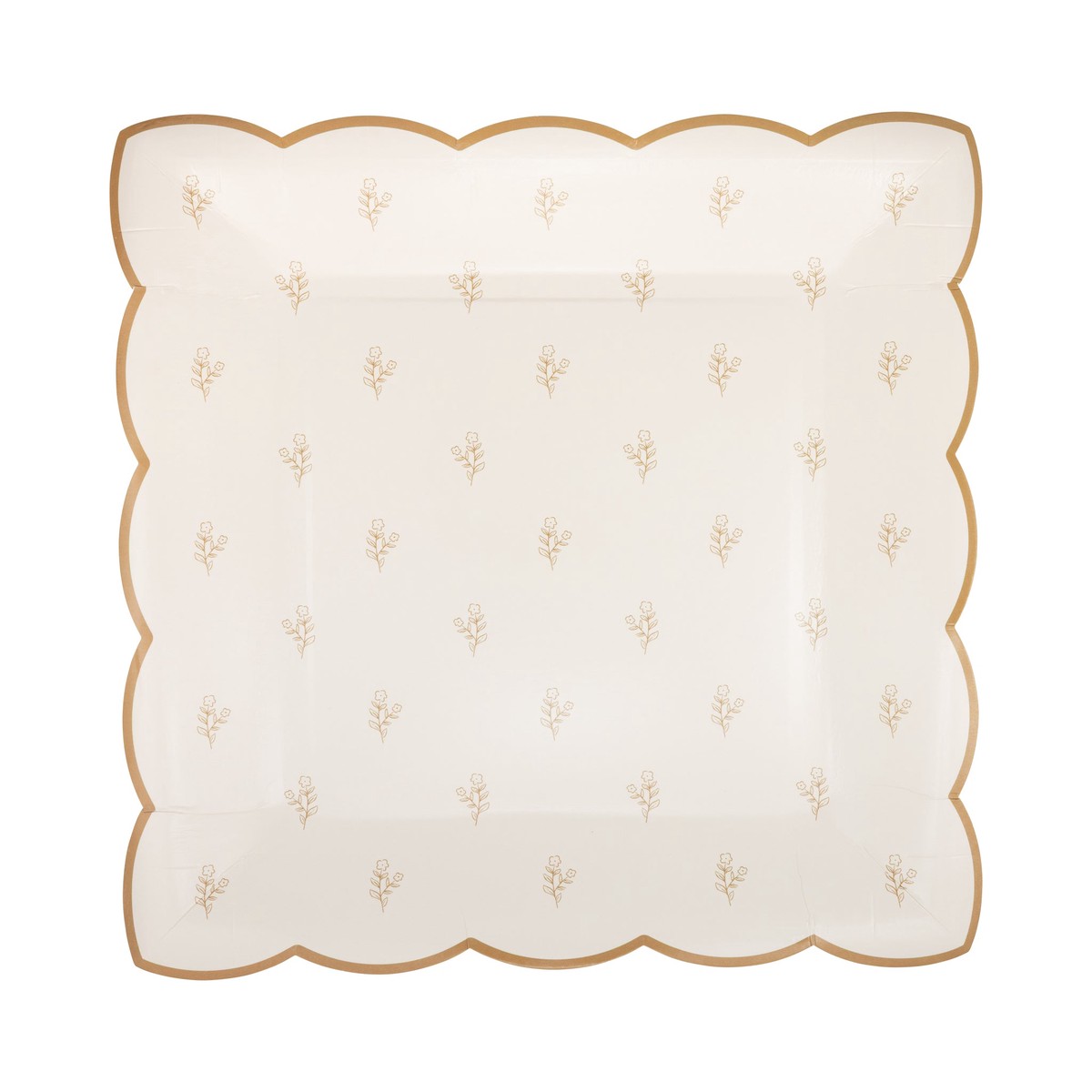 Small Floral Paper Plate (8ct)