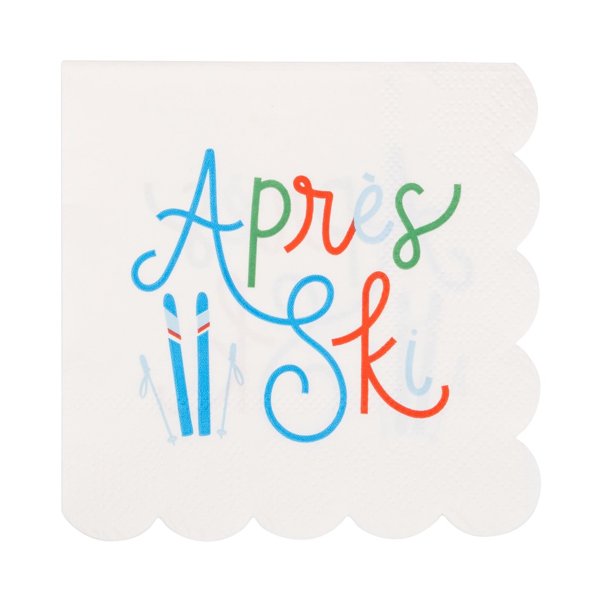 Apres Ski Cocktail Napkin