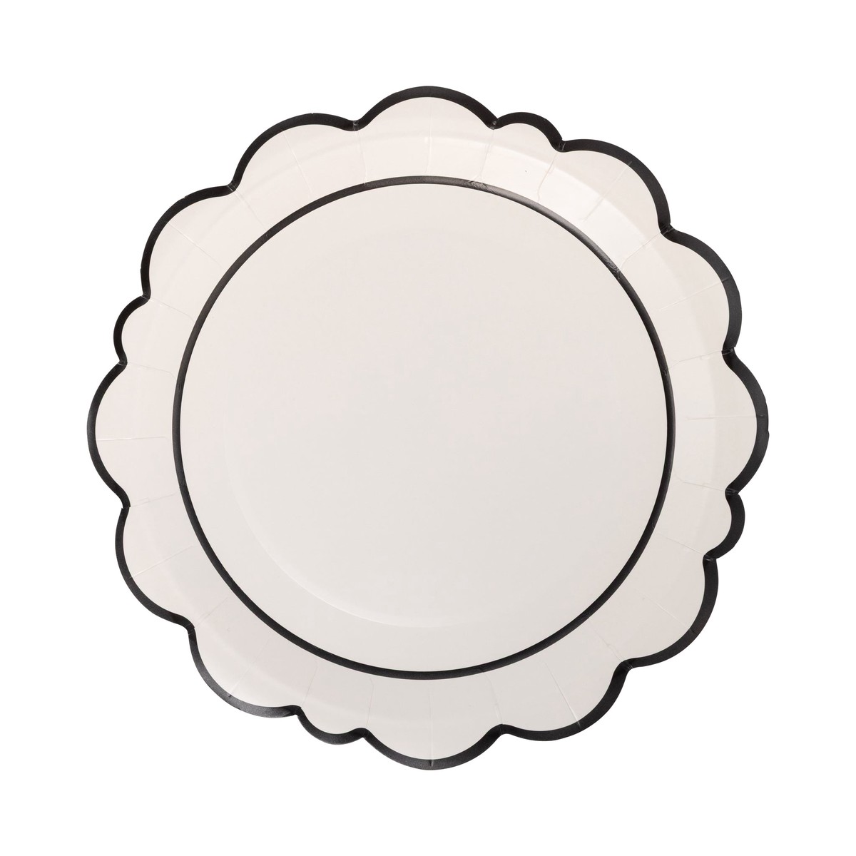 Black Edge 9" Plate