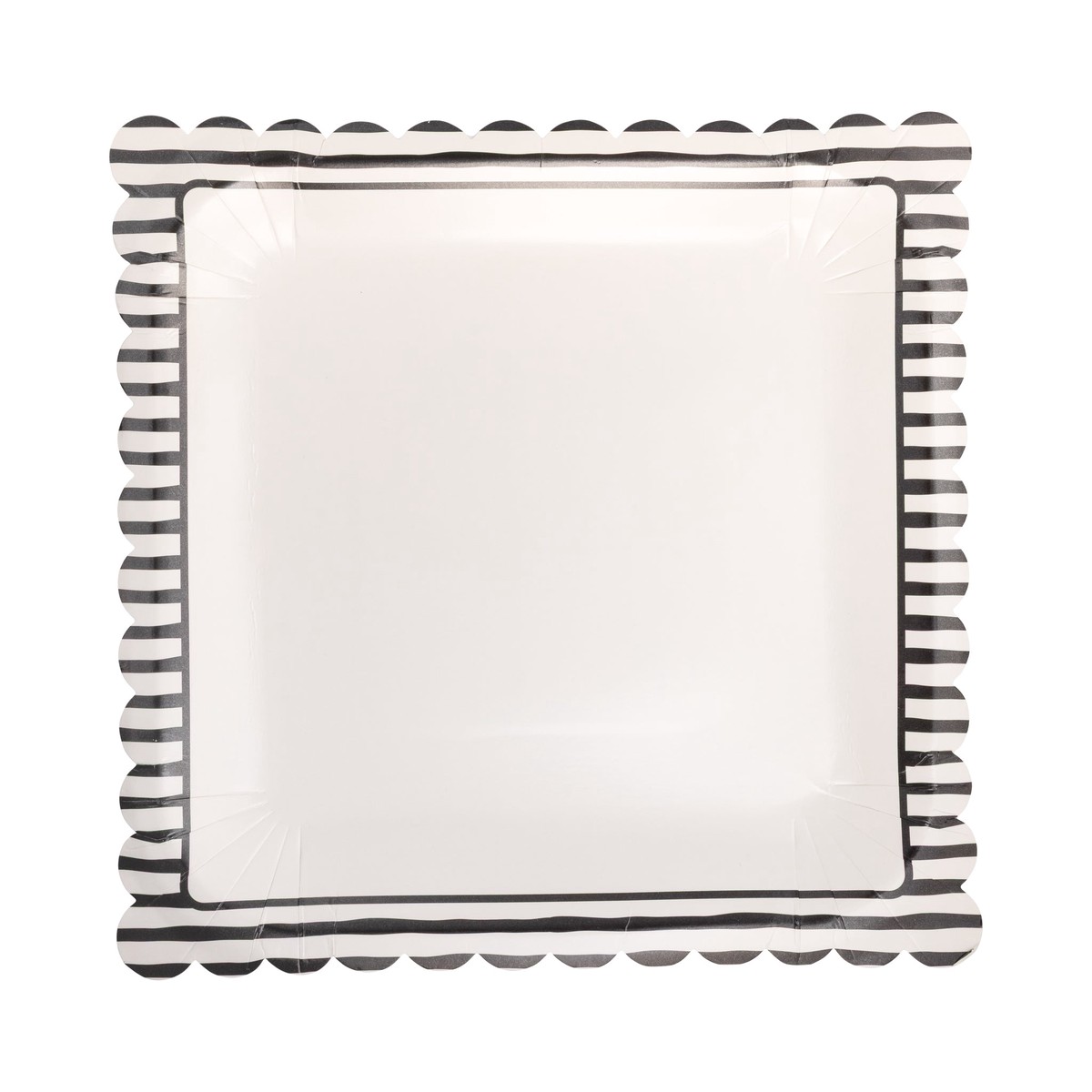 Black Stripe Plate
