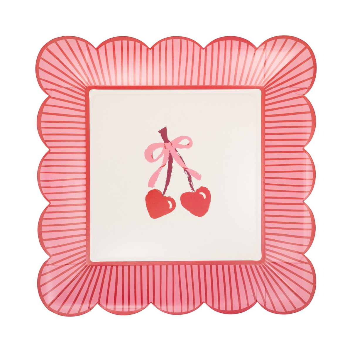 Cherry Duo Paper Plate (8 ct)