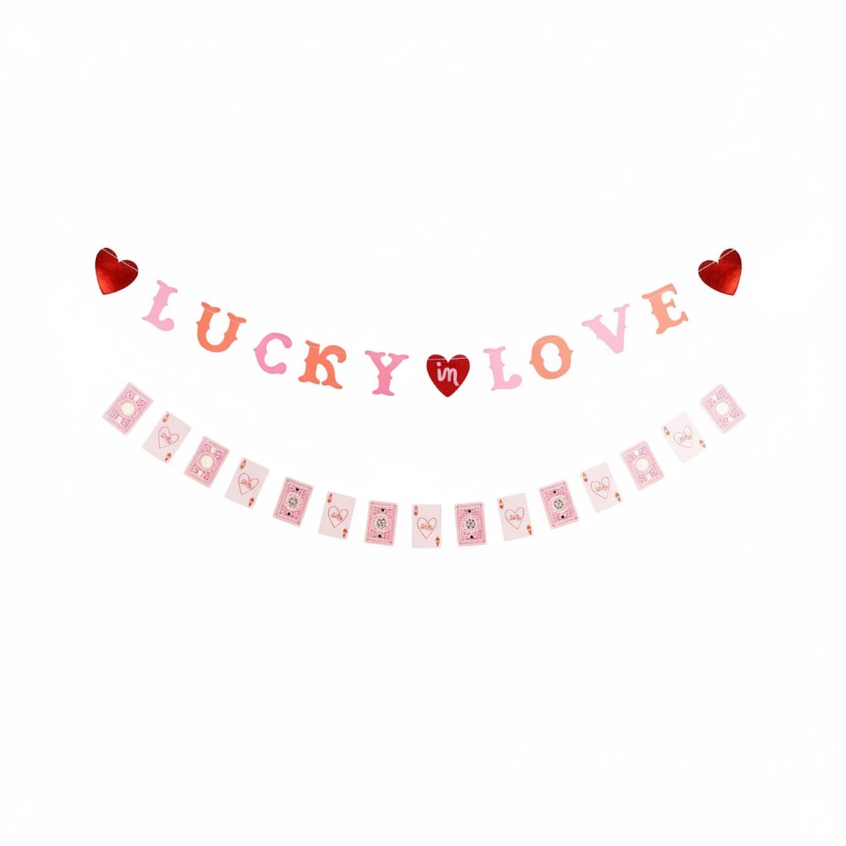 Lucky in Love Cards Banner Set