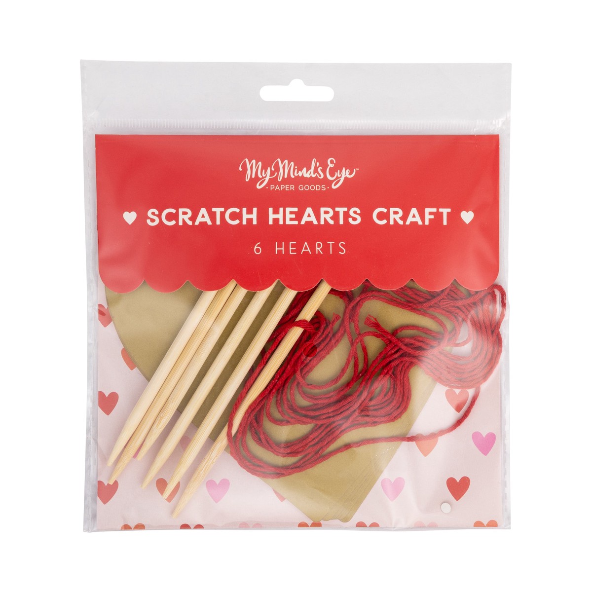 Scratch Hearts Craft