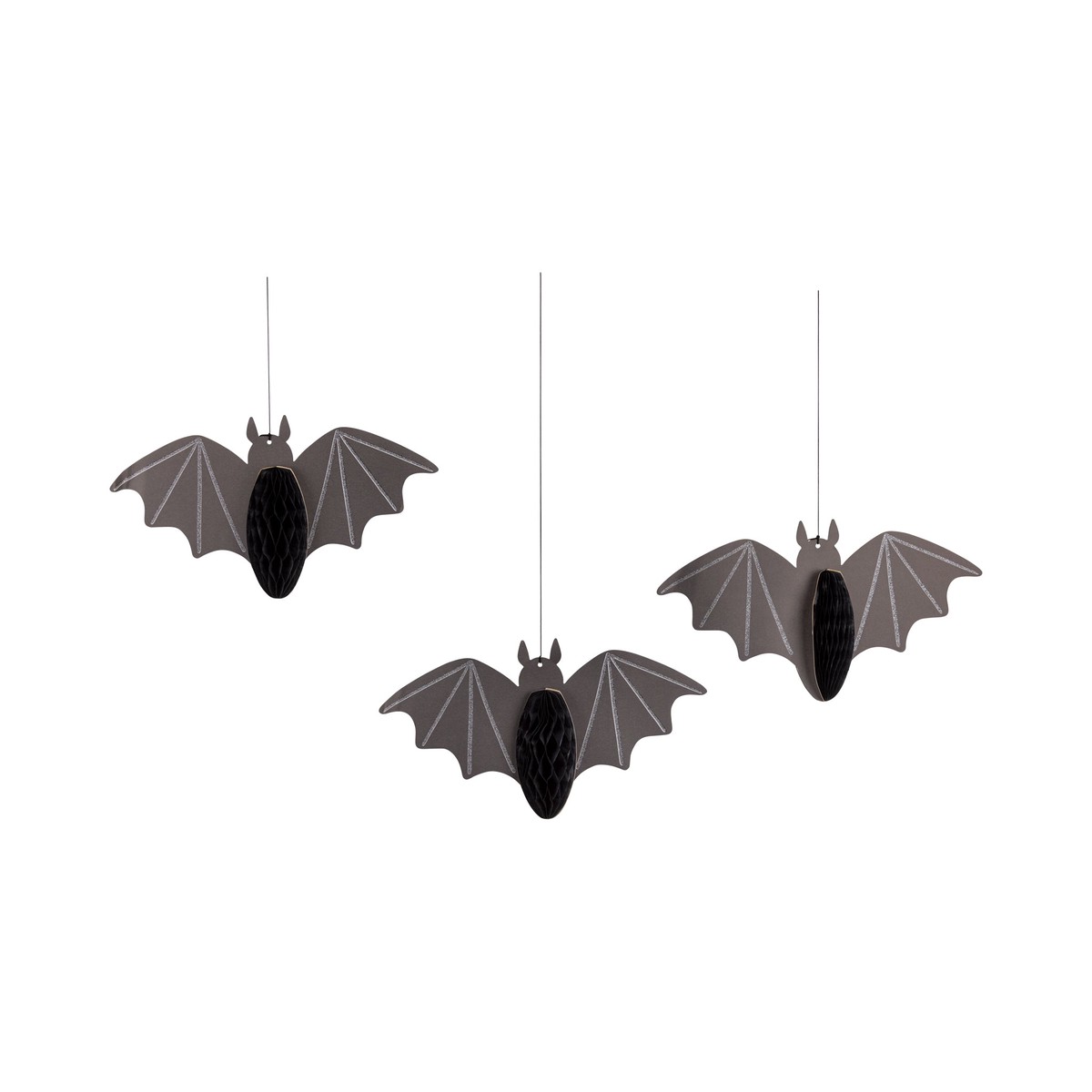 Bats Honeycomb Hanging Decor