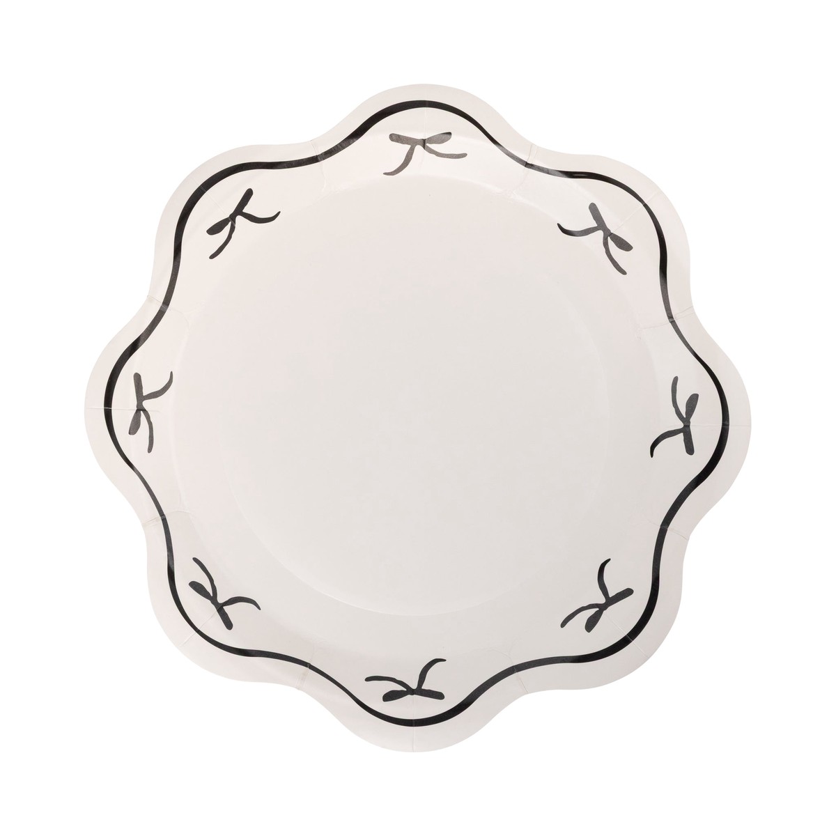 Black Bow Plate