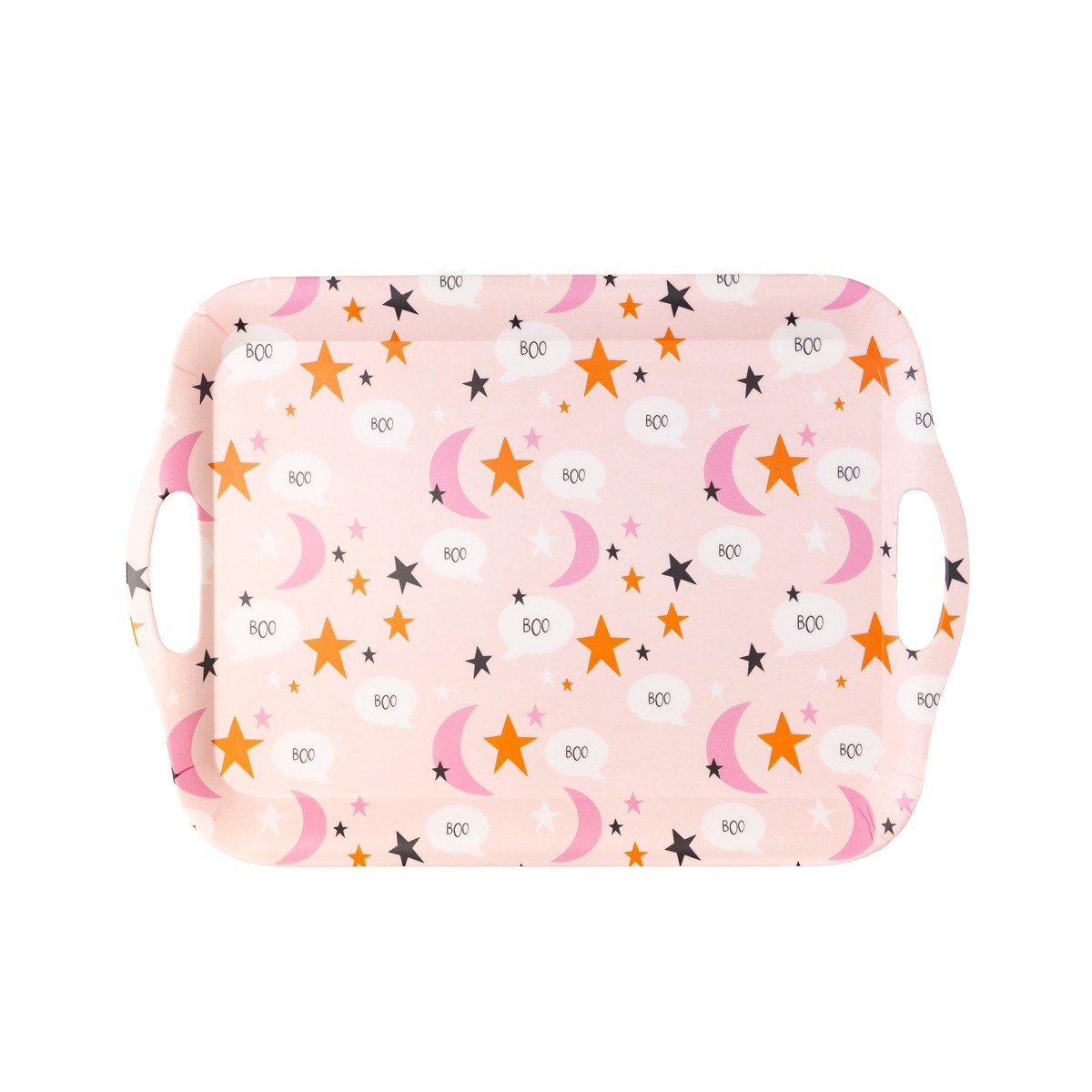 Boo Moon and Stars Reusable Bamboo Tray