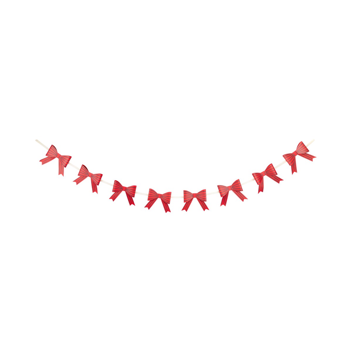 Red Bow Banner