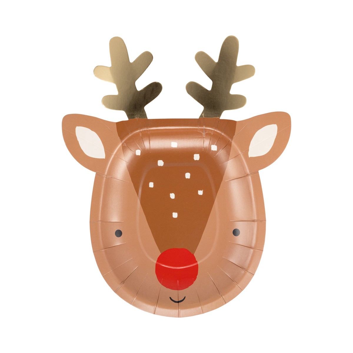 Rudolph Shaped Plate