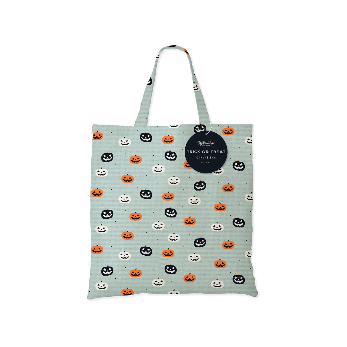 Scattered Pumpkins 12x12 inch Canvas Bag