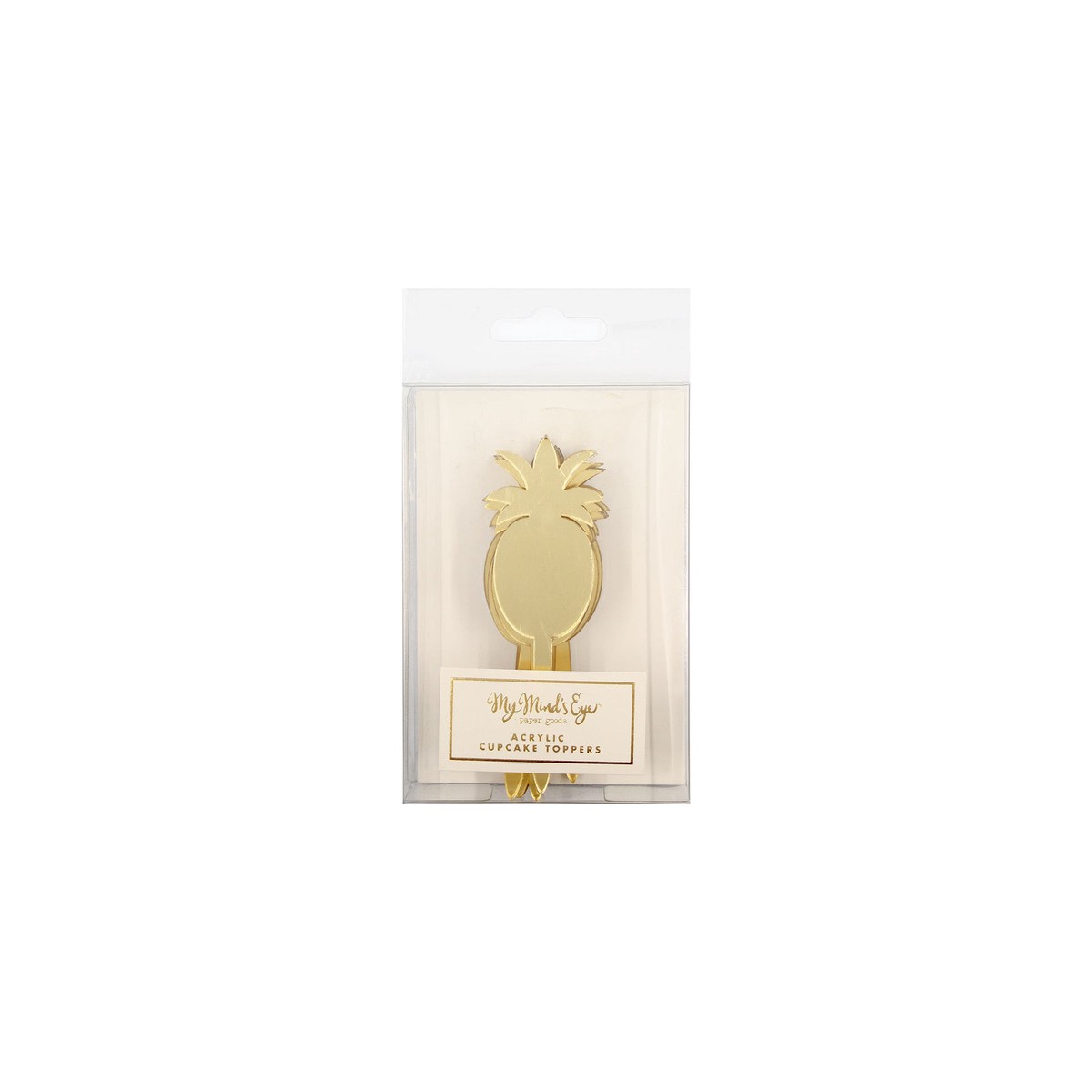 Trend Pineapple Cupcake Topper