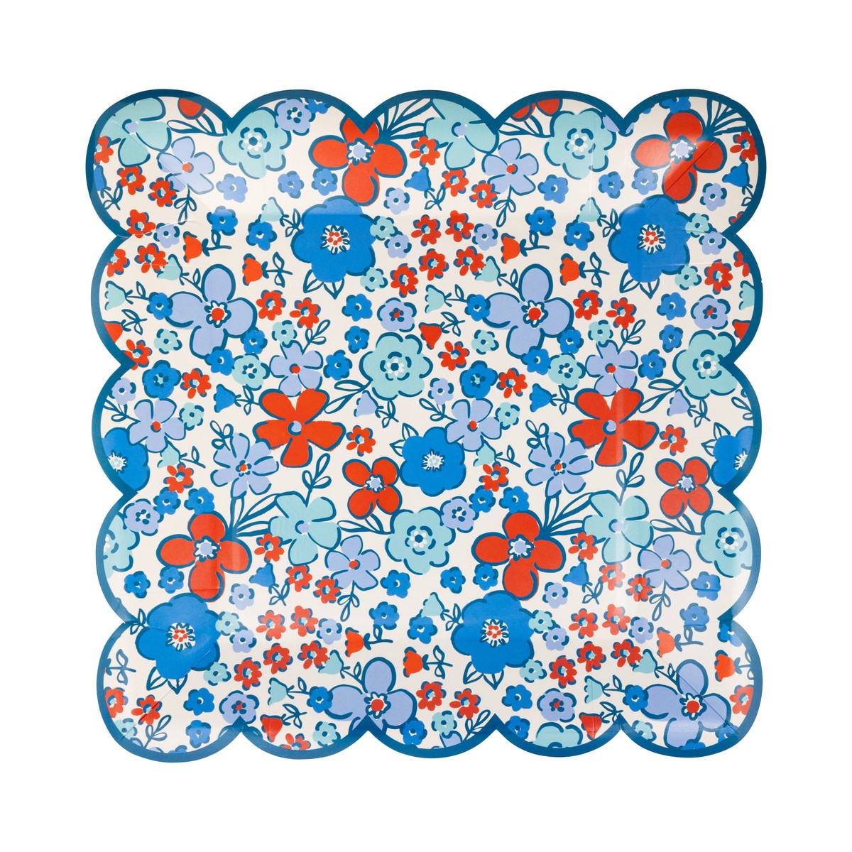 Floral Americana 9" Plate