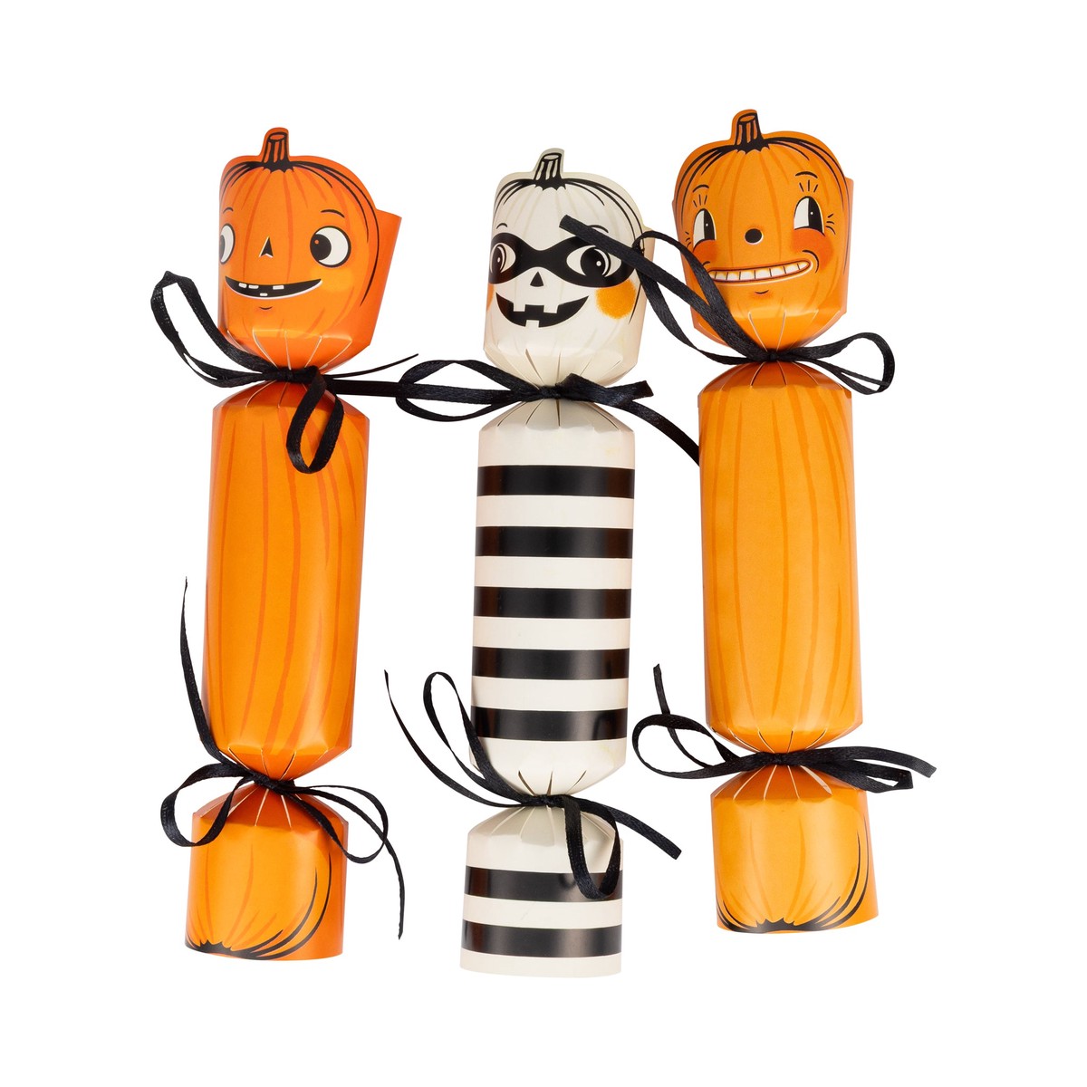 Halloween Pumpkin Party Crackers