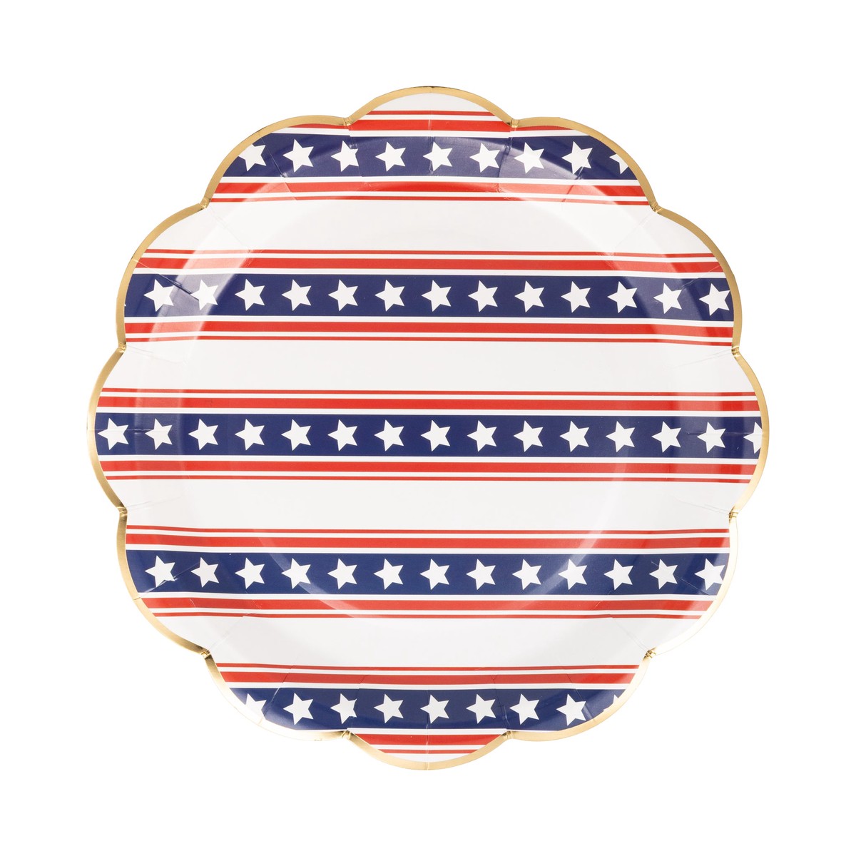 Stars & Stripes Paper Plate (8 ct)