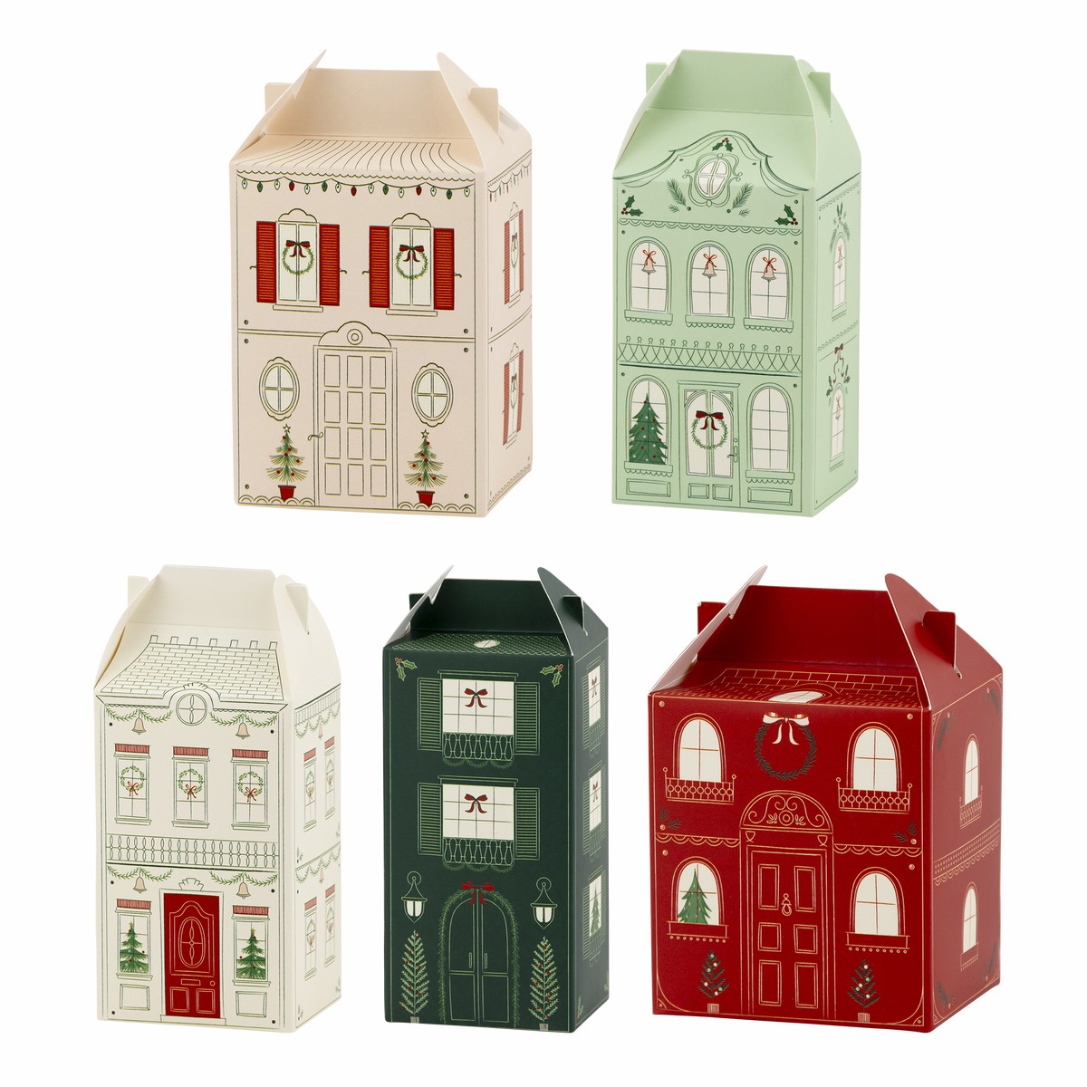 Christmas Village Treat & Advent Boxes