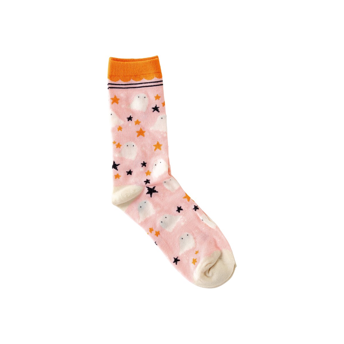 Ghost Pattern Socks - Adult Medium