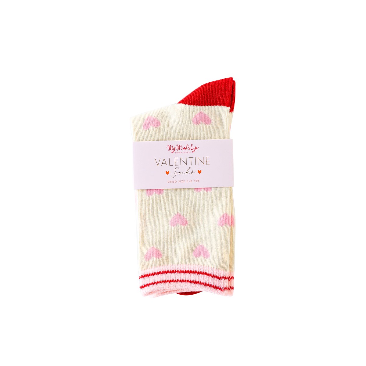 Heart Socks - Adult Medium