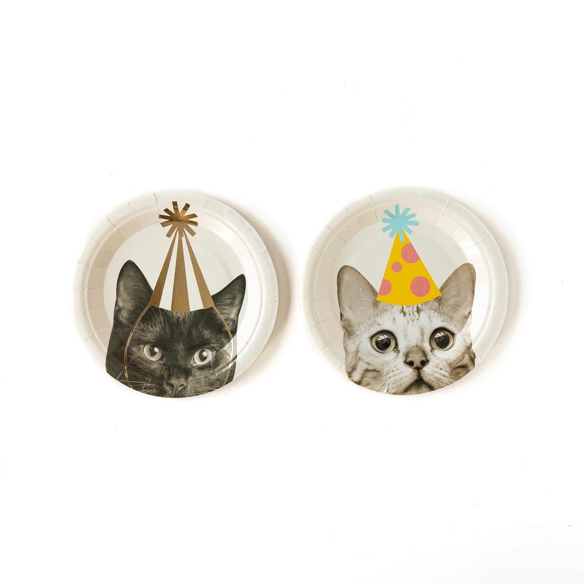Party Animals Cat 7" Paper Plates