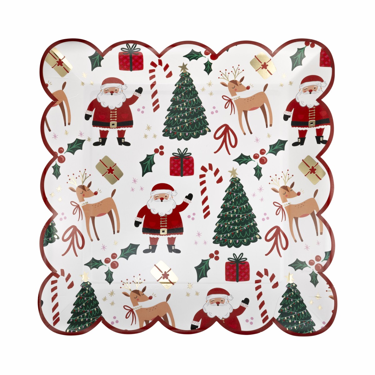 Whimsy Christmas Scatter 10" Plate