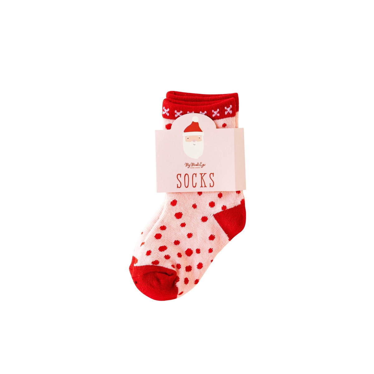 Whimsy Santa Head Socks - Child Small