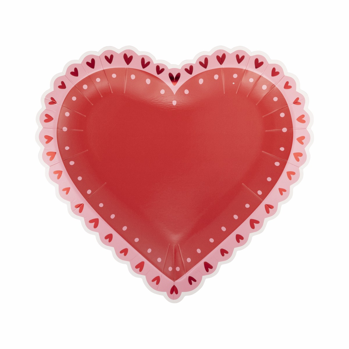 Doily Heart Plate