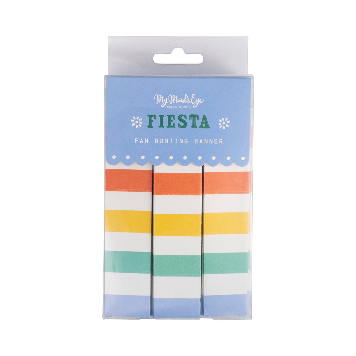 Fiesta Striped Fan Banner