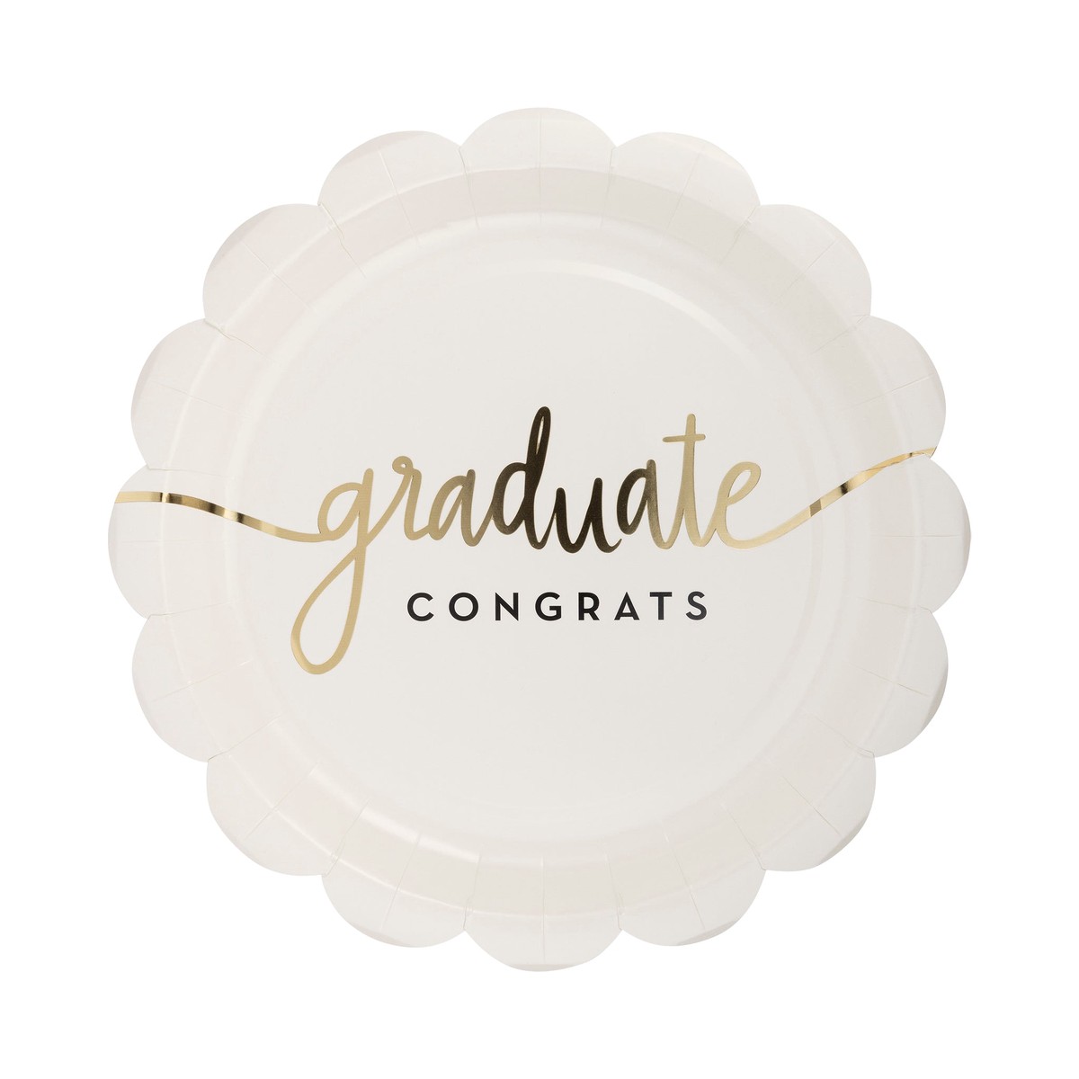 Graduate Congrats Paper Plate