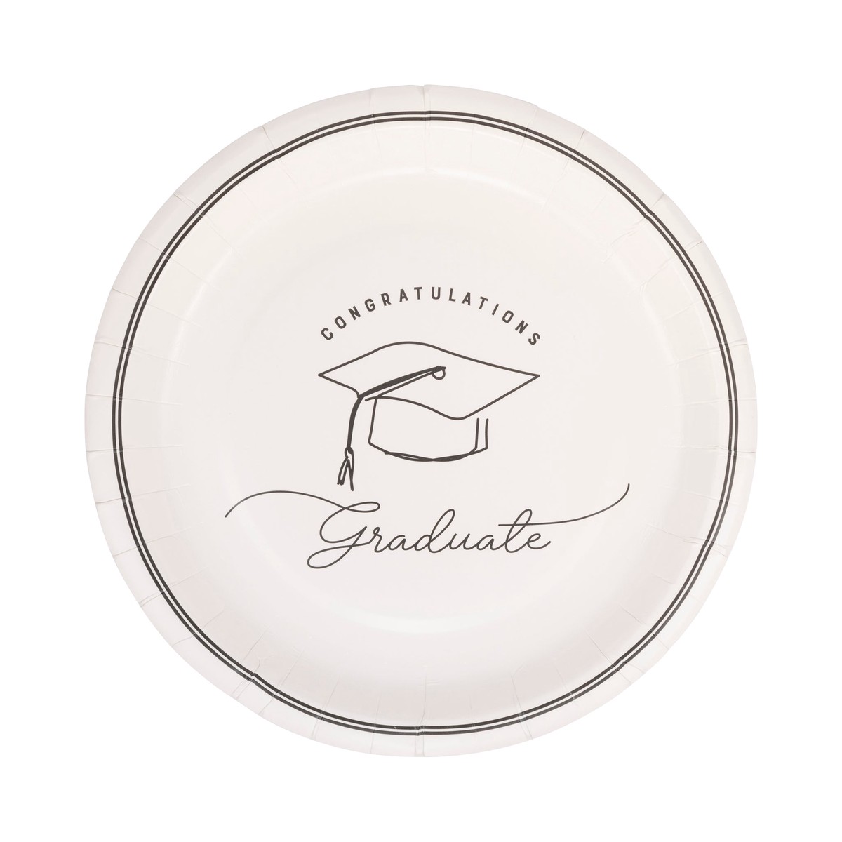 Graduate Paper Plate