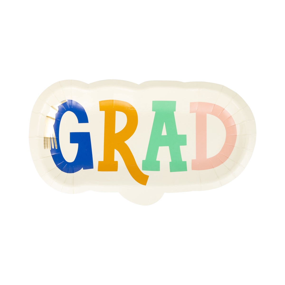 Occasions By Shakira - GRAD Shaped Plate