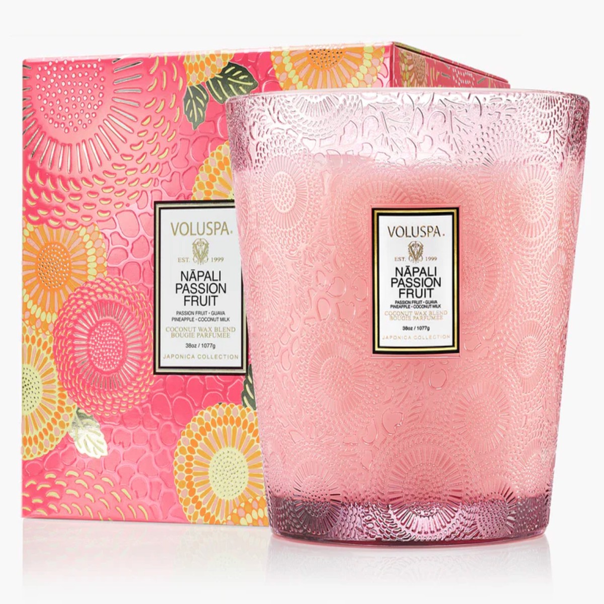 Npali Passion Fruit 3 Wick Hearth Candle