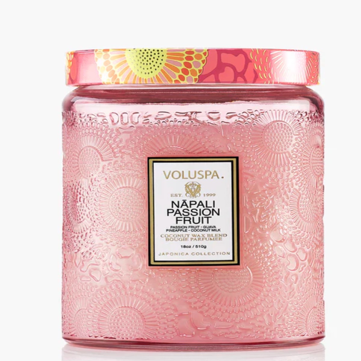 Npali Passion Fruit Large Jar Candle