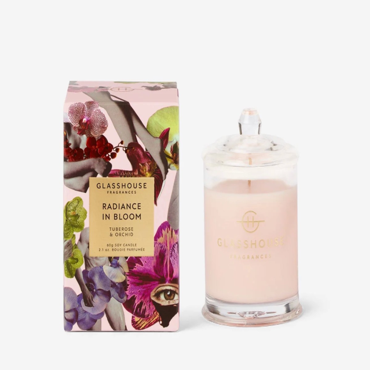 Glasshouse Radiance In Bloom Candle (2.1 oz)