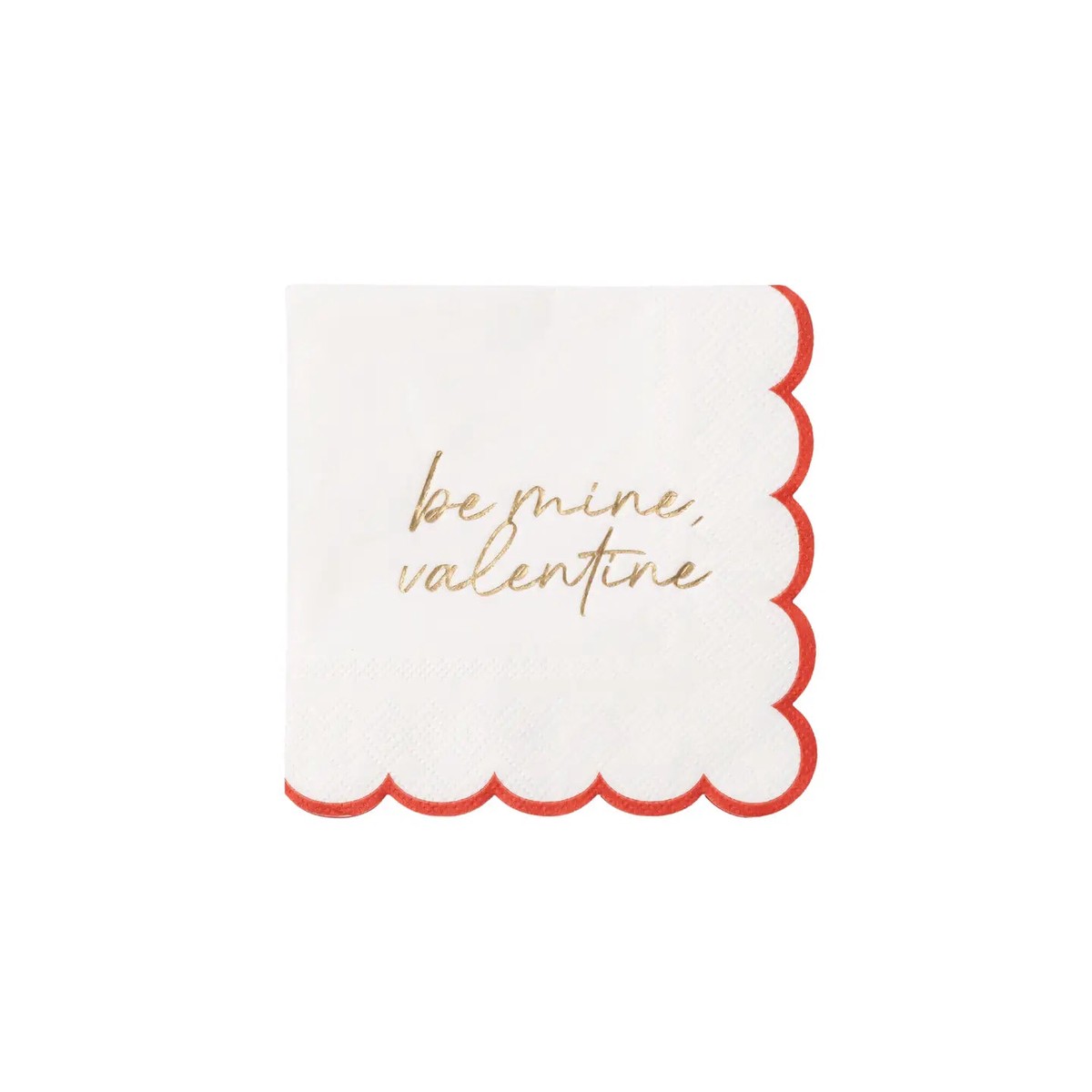 'be Mine, Valentine' Cocktail Napkins