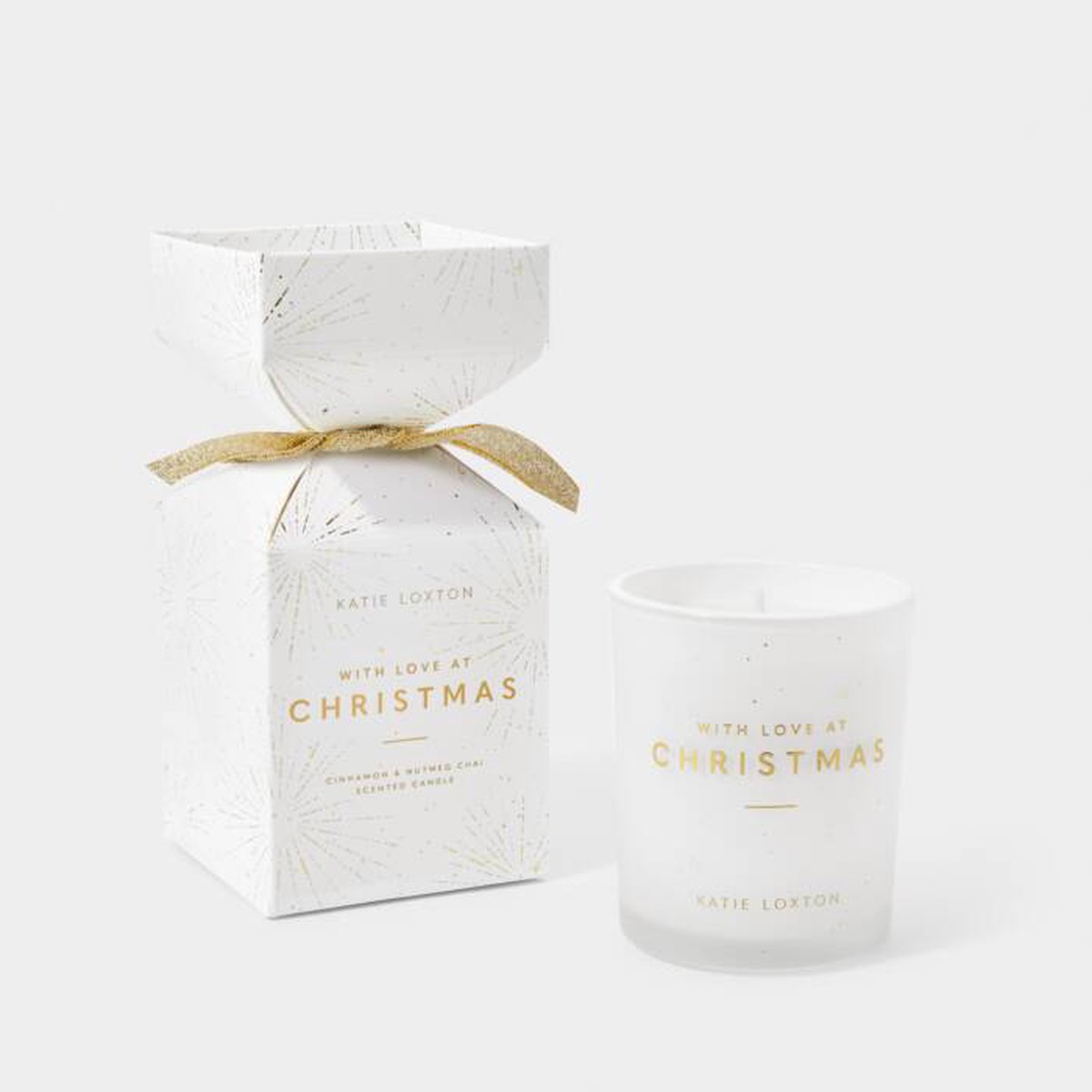 'With Love At Christmas' Christmas Candle