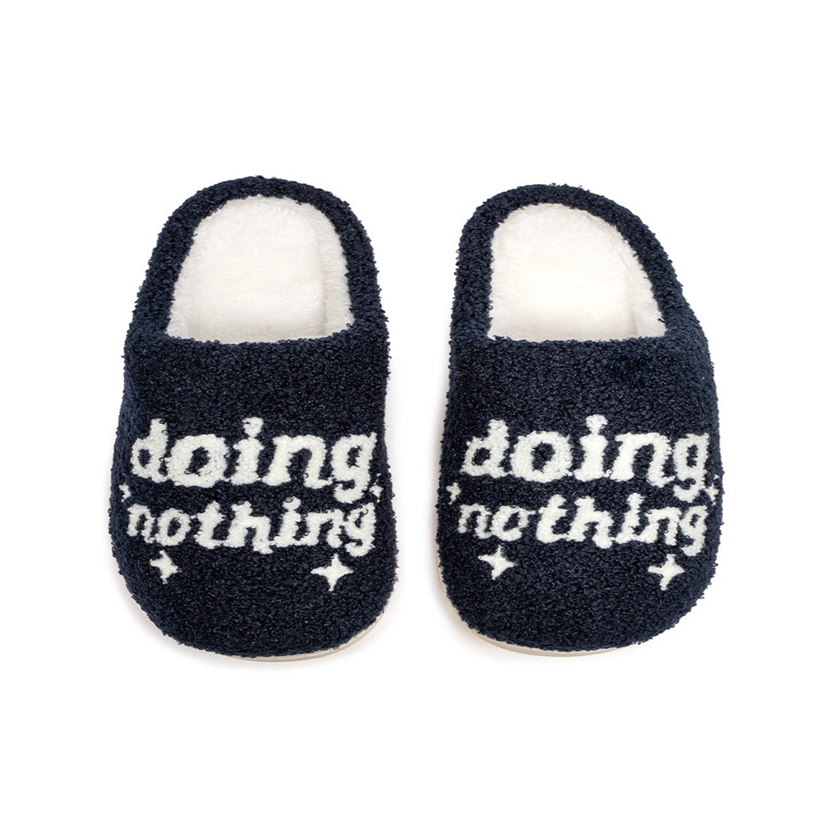 "Doing Nothing" Slippers