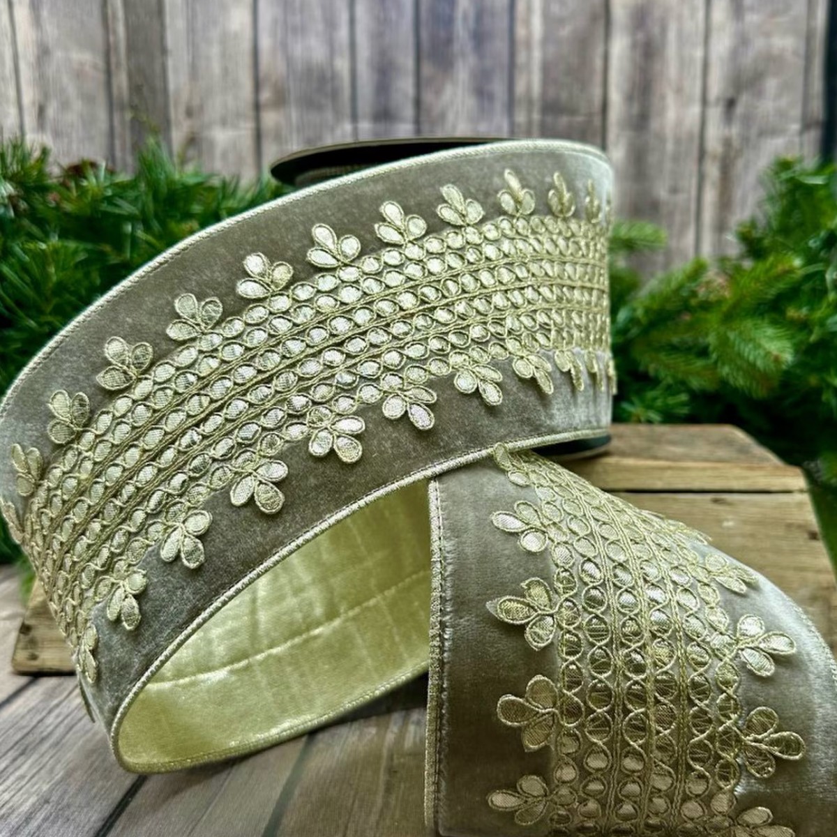 Velvet Embellished Platinum