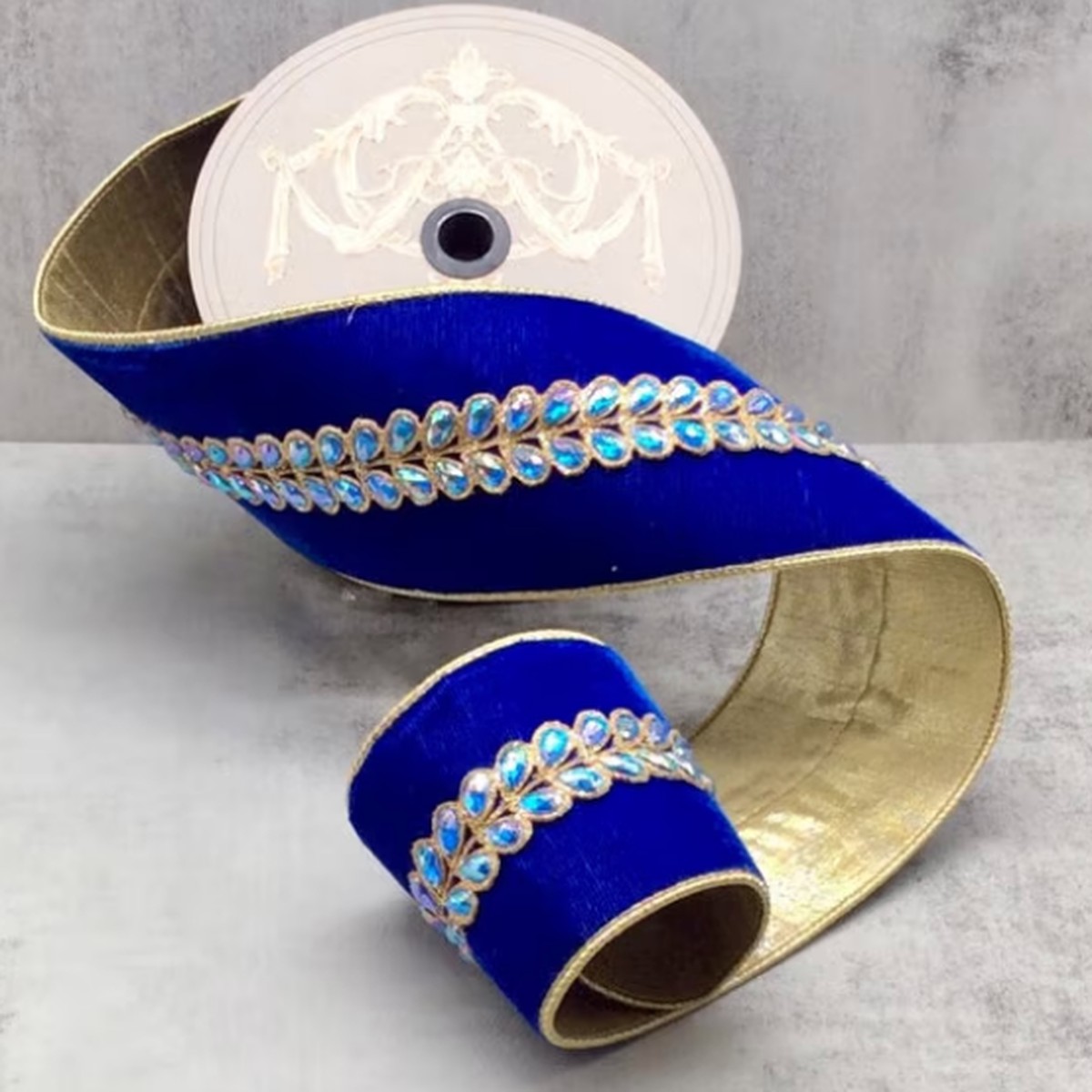 Velvet Jewel Aurora Borealis Ribbon