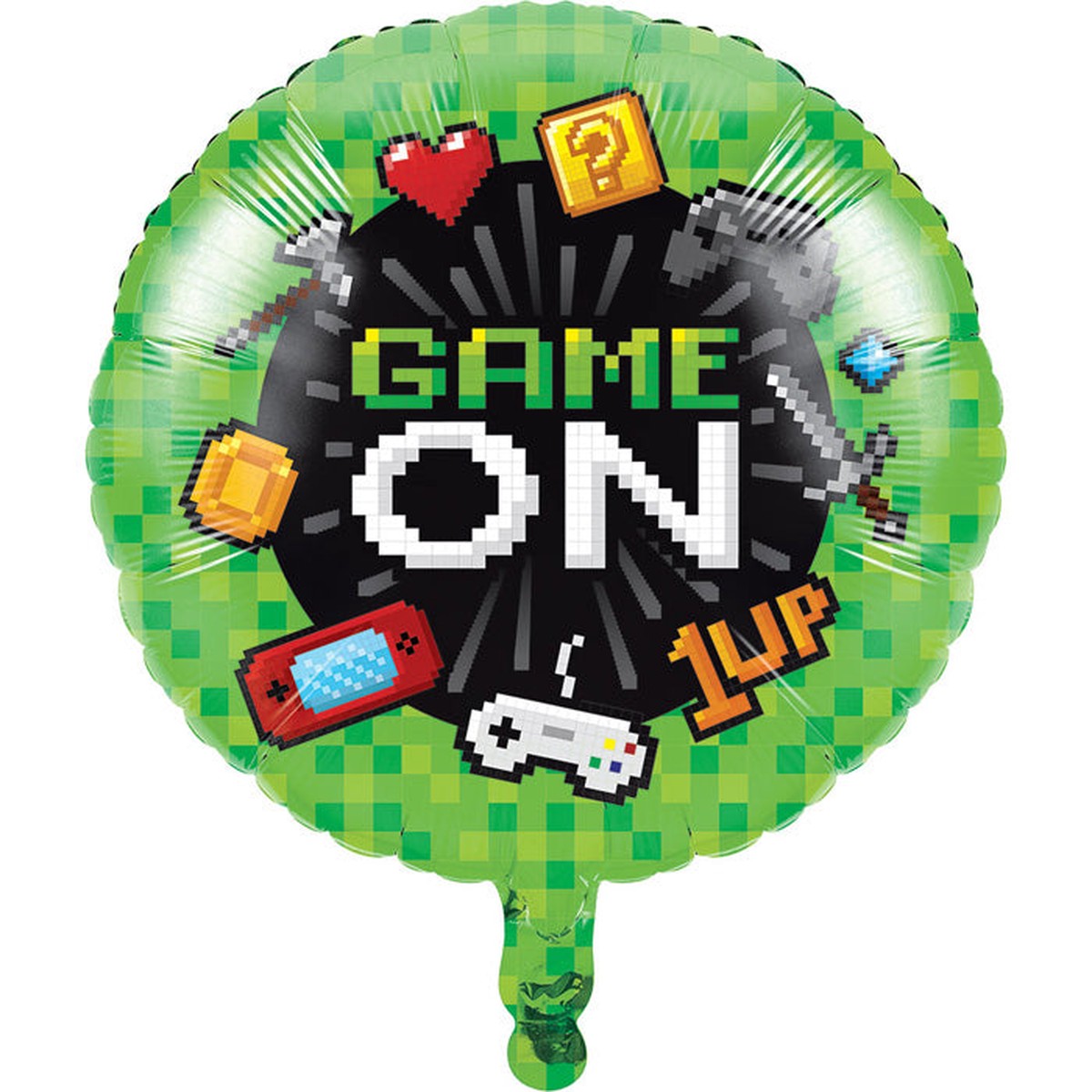 10/Case Bulk Video Games Party Mylar Balloons