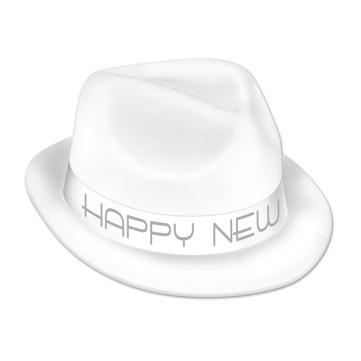 25 Pack Bulk New Year's Eve Chairman White Hat