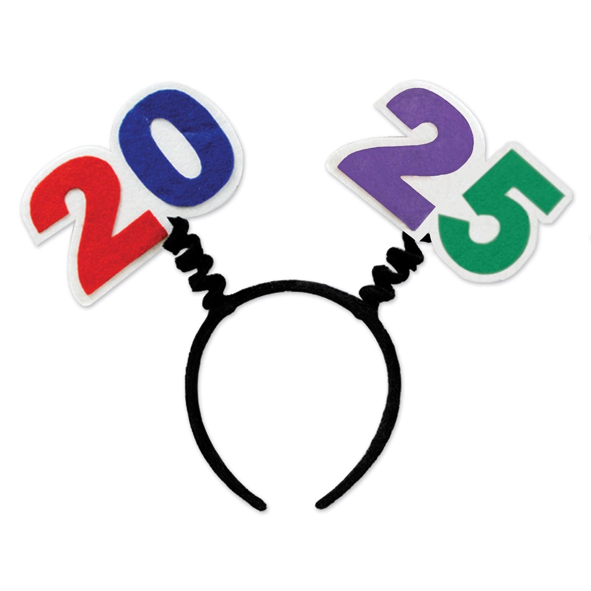 12 Pack Beistle 2025 Boppers attached to snap-on headband